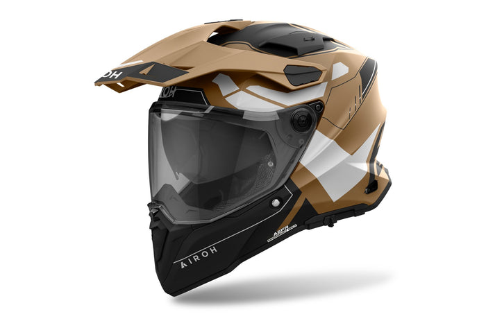 Airoh Commander 2 Reveal Sand Matt Adventurehelm