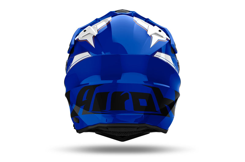 Airoh Commander 2 Reveal Blue Gloss Adventurehelm