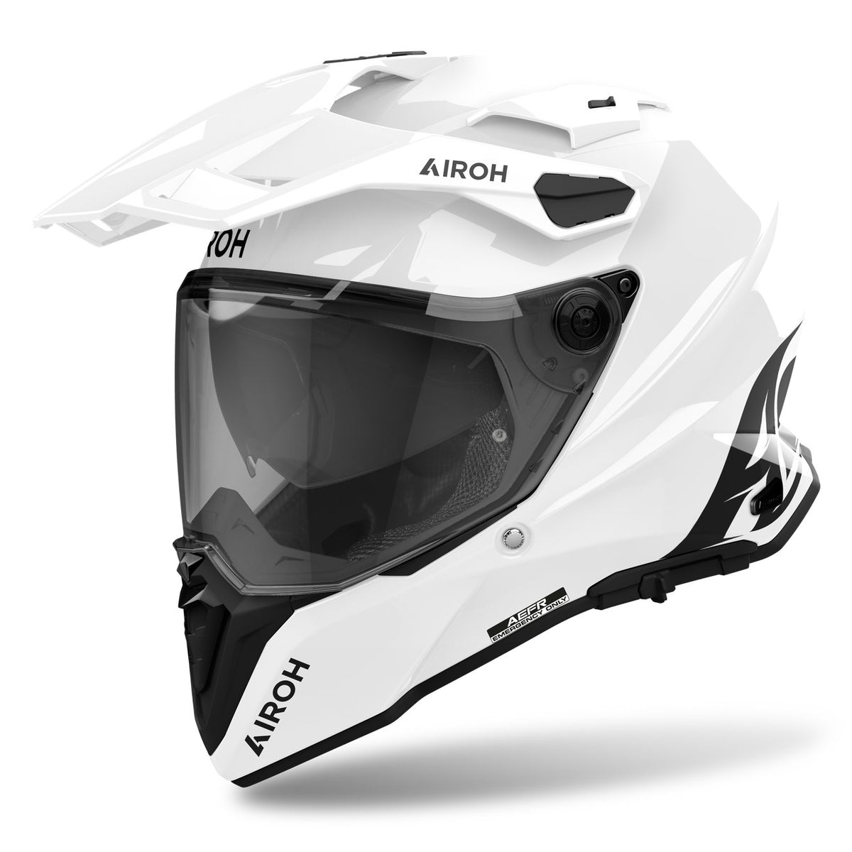 Airoh Commander 2 Color White Gloss Adventurehelm