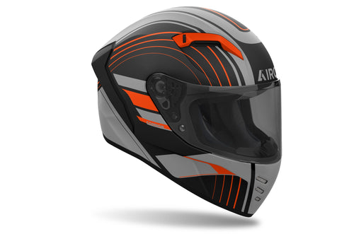 Airoh Connor Achieve Orange Matt Integralhelm