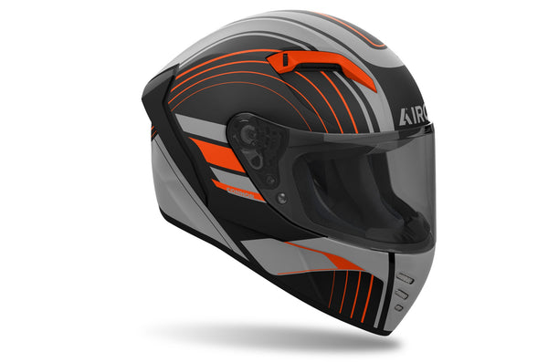 Airoh Connor Achieve Orange Matt Integraalhelm