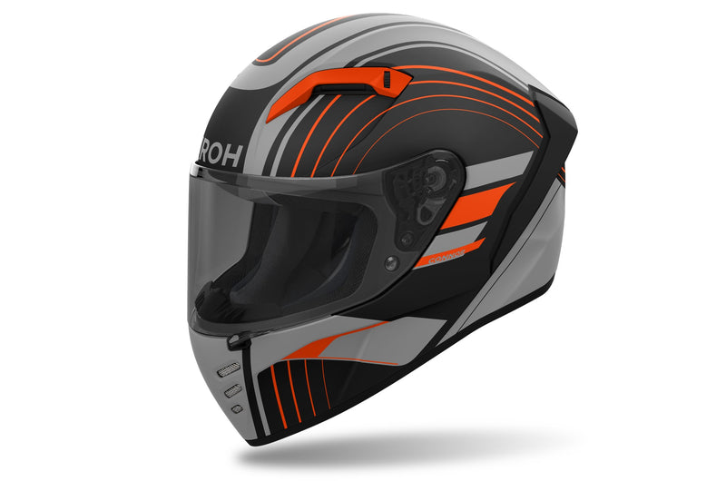 Airoh Connor Achieve Orange Matt Integraalhelm