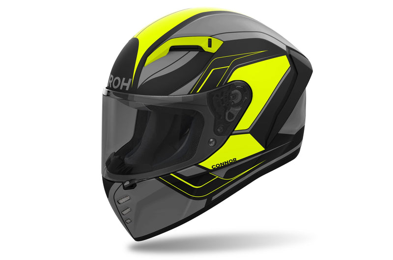 Airoh Connor Dunk Yellow Matt Integraalhelm
