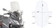 Givi D5614ST Windschild