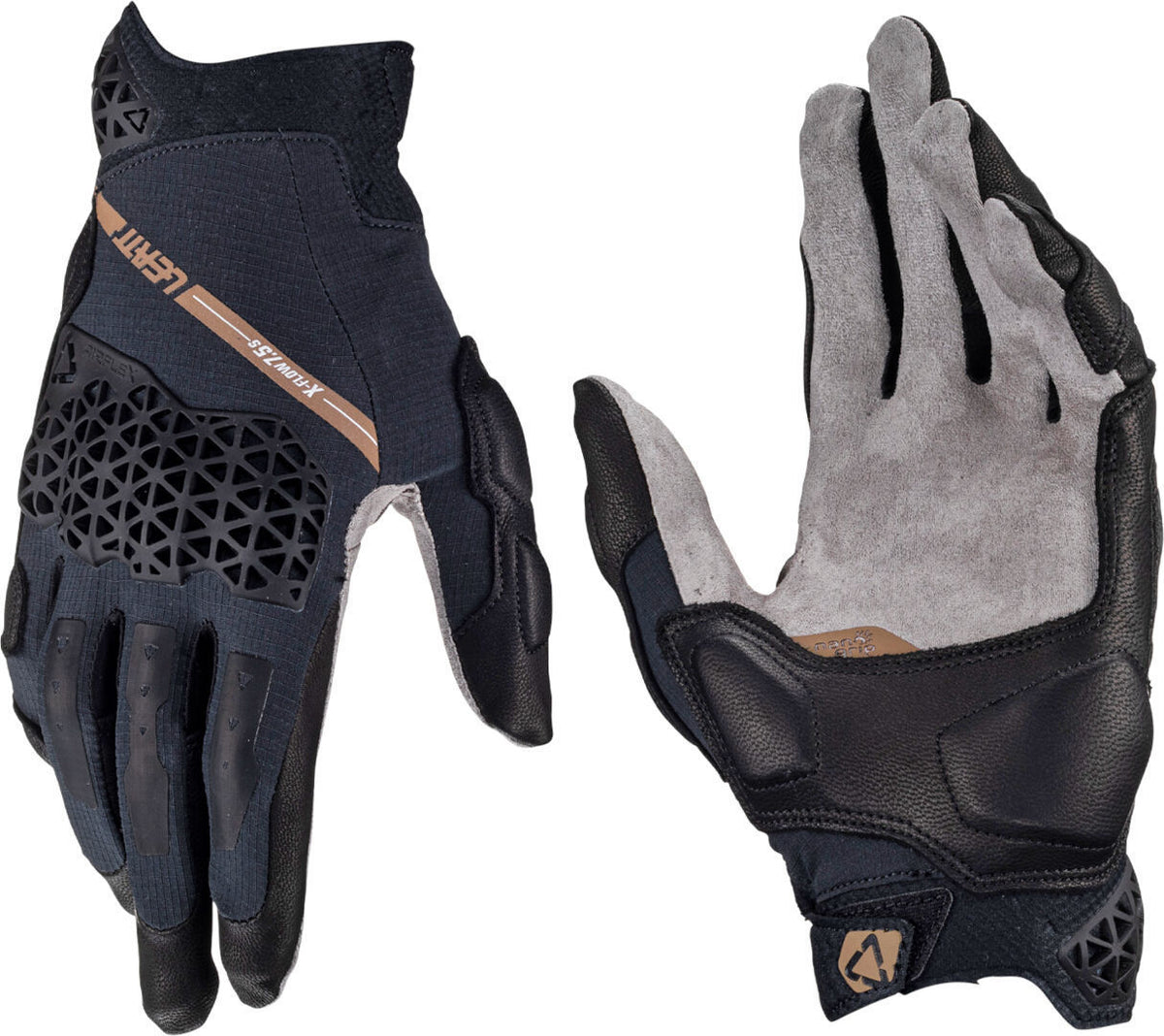 Leatt Glove ADV X-Flow 7.5 Short Stealth Black/Gray
