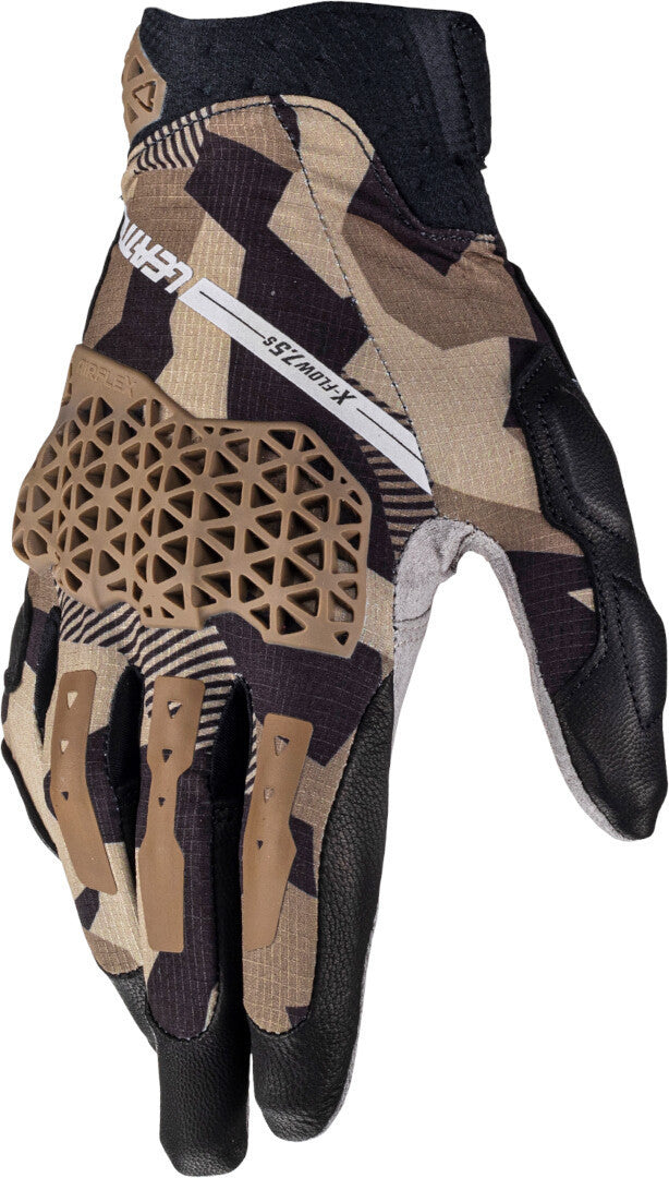 Leatt Glove ADV X-Flow 7.5 Short Desert Brown