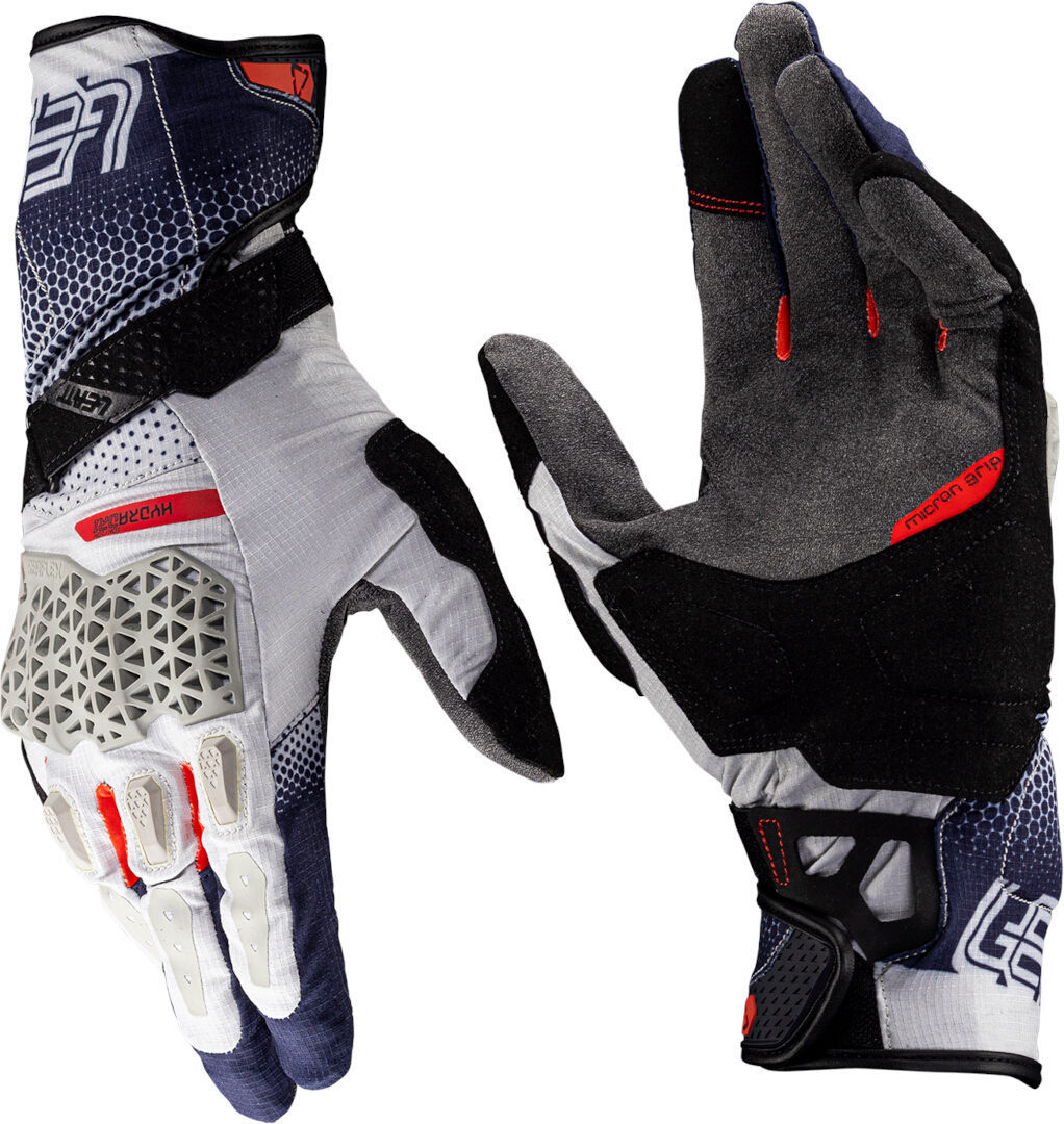 Leatt Glove ADV HydraDri 5.5 Royal Blue/Red