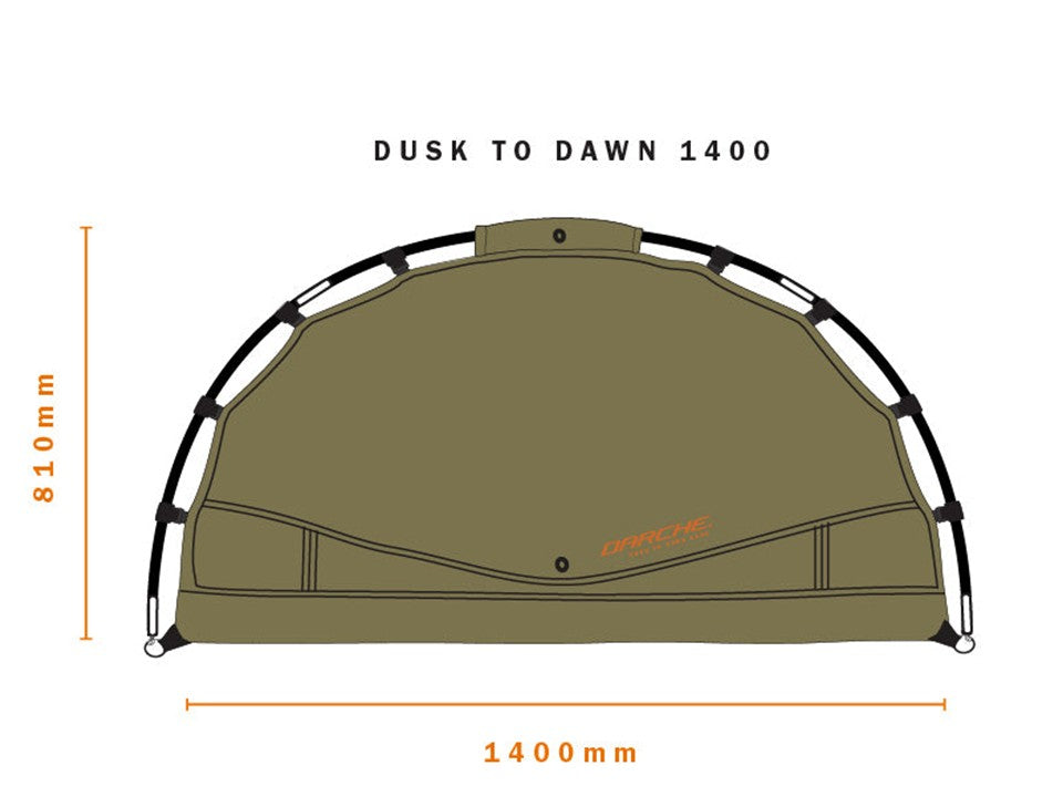 Darche Dusk To Dawn Swag 1400 2-Persoons