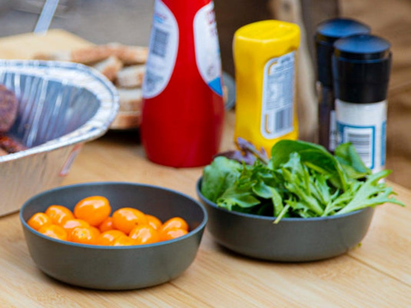 Darche Eco Bambus-Essgeschirr-Set, 12-teilig, für 2 Personen