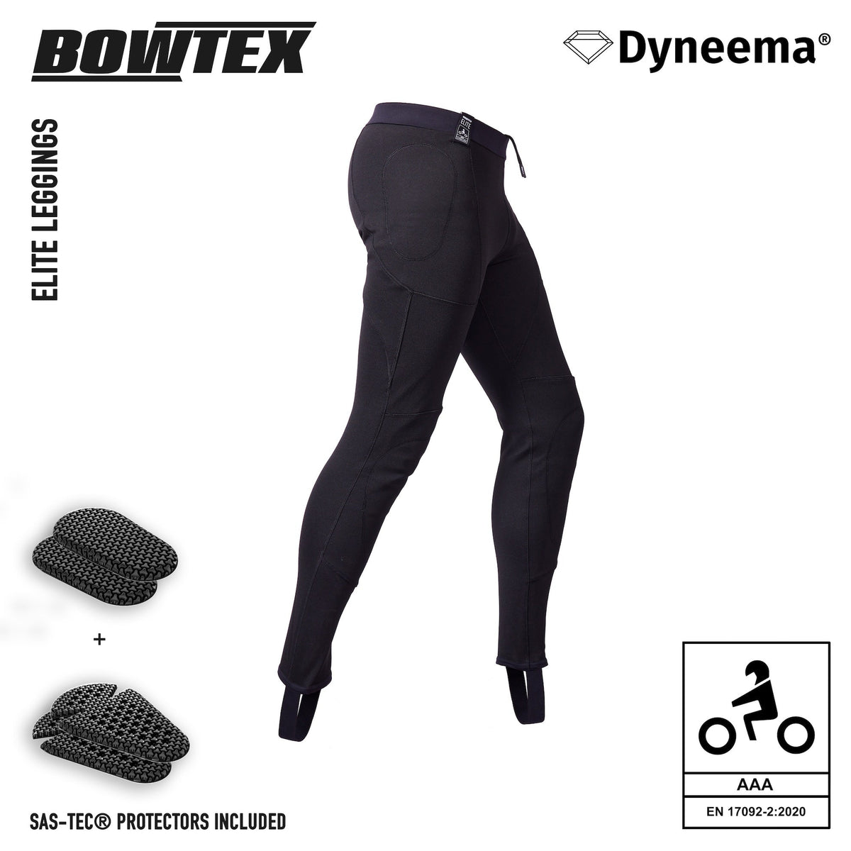 Bowtex Elite Leggings Heren V2 CE AAA Zwart