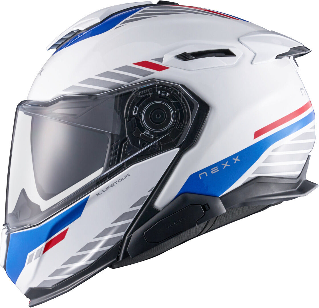 Nexx X Lifetour Globus Weiß Blau