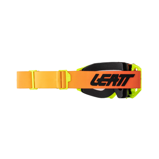 Leatt Velocity 5.5 Iriz Motocross Goggles Citrus Orange/Bronze – Bulletproof MX & Enduro Goggle 68% VLT