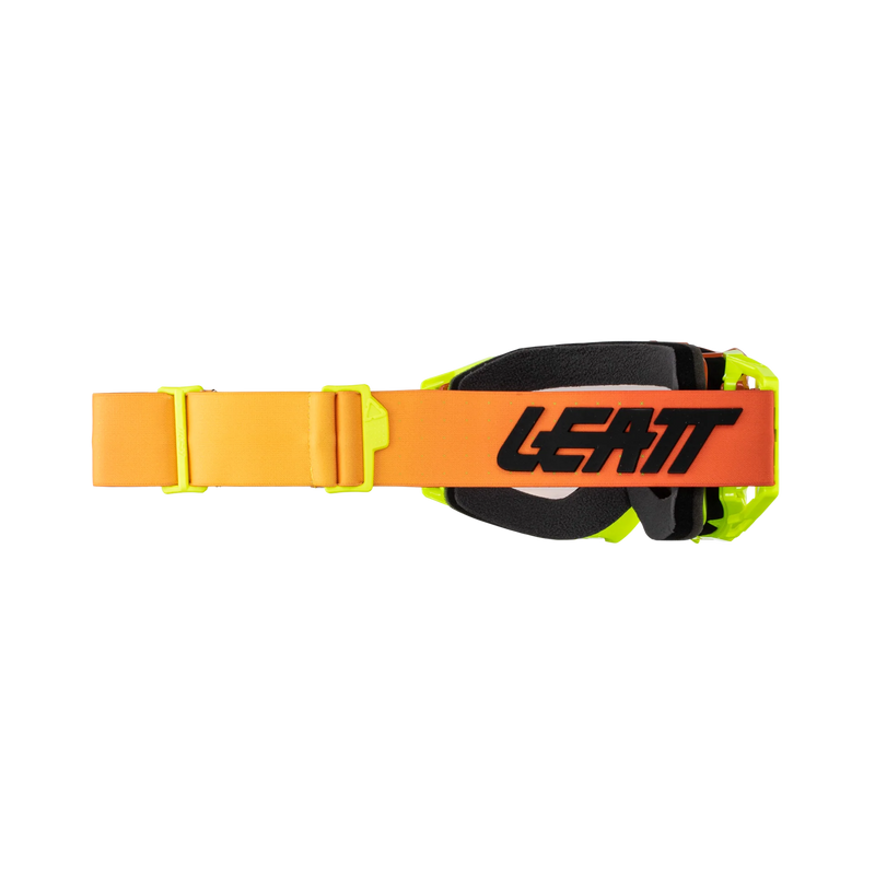 Leatt Velocity 5.5 Iriz Motocross Goggles Citrus Orange/Bronze – Bulletproof MX & Enduro Goggle 68% VLT