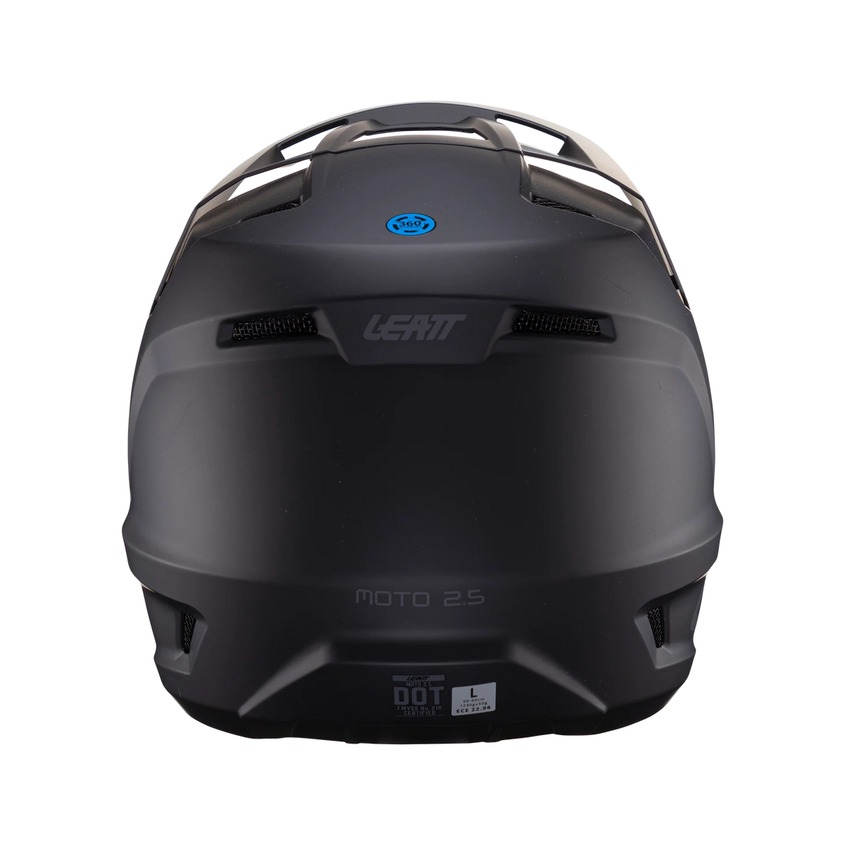 Leatt Moto 2.5 motorcycle helmet ECE 22.06 Stealth Black/Gray