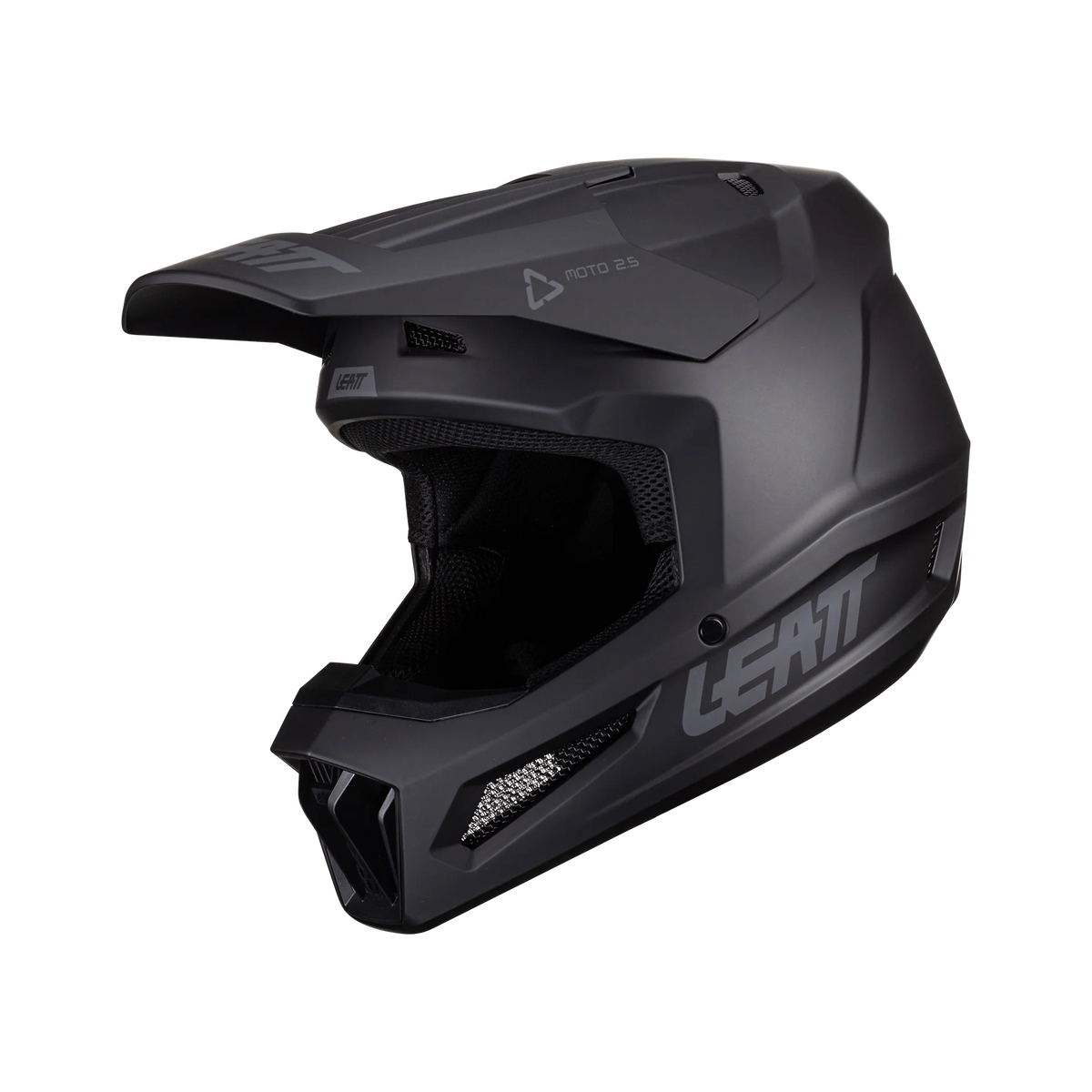 Leatt Moto 2.5 motorcycle helmet ECE 22.06 Stealth Black/Gray
