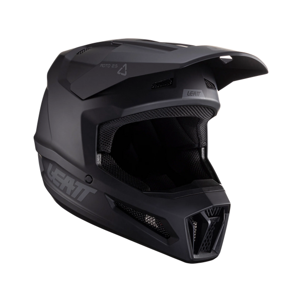 Leatt Moto 2.5 Motorradhelm ECE 22.06 Stealth Schwarz/Grau