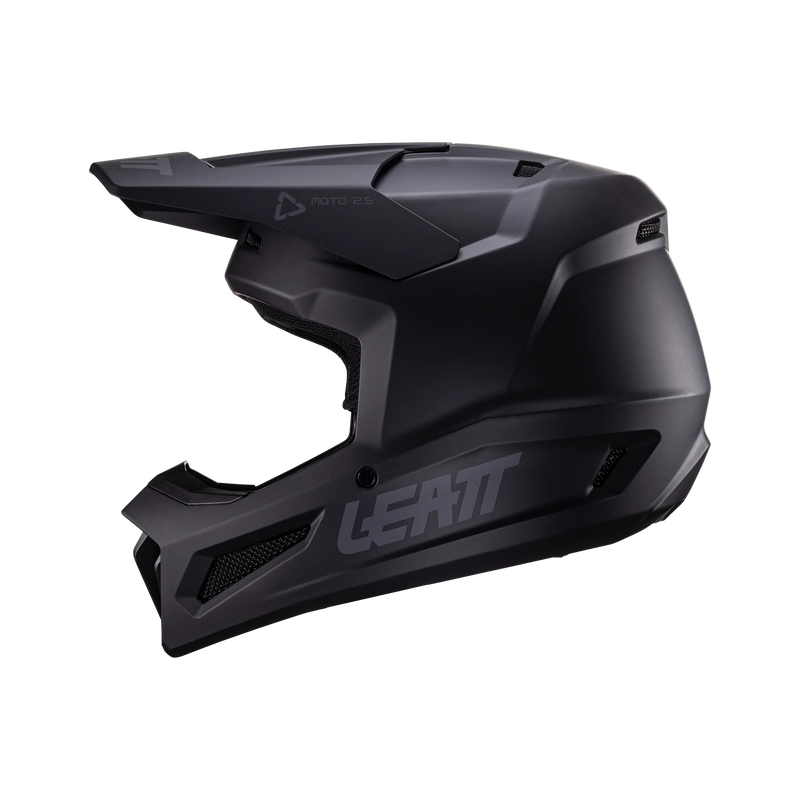 Leatt Moto 2.5 motorcycle helmet ECE 22.06 Stealth Black/Gray