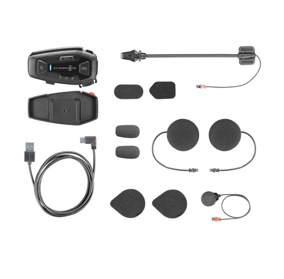 Interphone U-COM 8R Mesh Intercom Duo Pack – Communicatieset voor 2 Motorrijders aanzicht 4