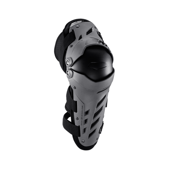 Leatt Dual Axis Knie- en scheenbeschermers Grijs, productfoto 1