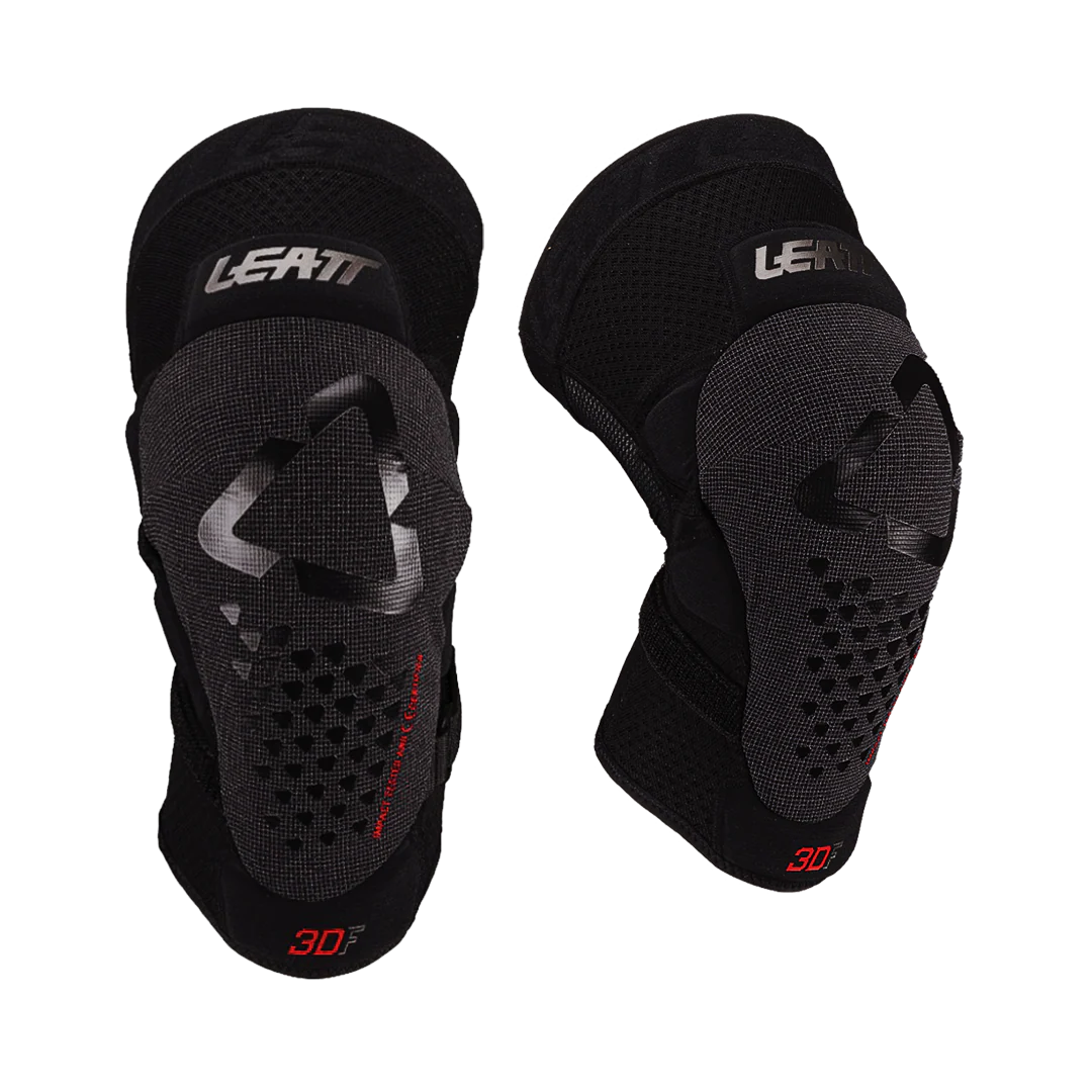 Leatt Knee Guard 3DF 5.0 Evo FastFit Knee Protectors Black – CE Level 1 MTB & Enduro Protection