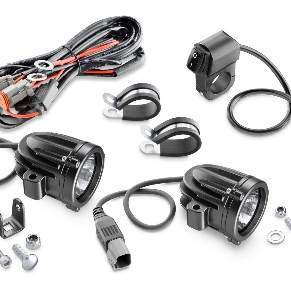 Interphone Ledverstralers 10W Spot – Set van 2 met ECE R112 Goedkeuring aanzicht 2