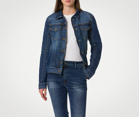 PMJ Lucy Spijkerjas Dames – AAA T-Tex Pro Twaron Motorjas aanzicht 6