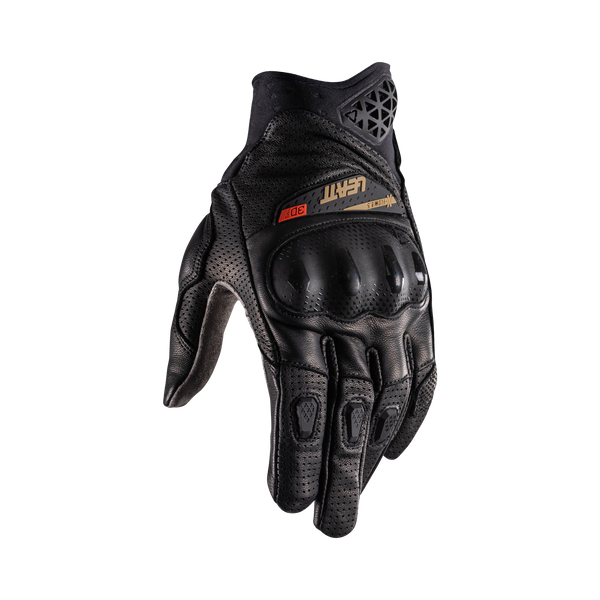 Leatt ADV X-Flow 8.5 Short Motorhandschoenen Zwart en grijs