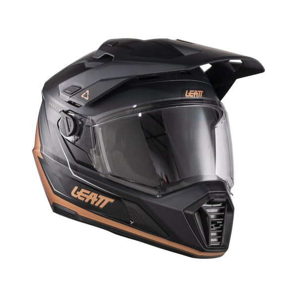 Leatt ADV 7.5 Kinder-Motorradhelm Adventure ECE 22.06 mit Brille Schwarz/Bronze