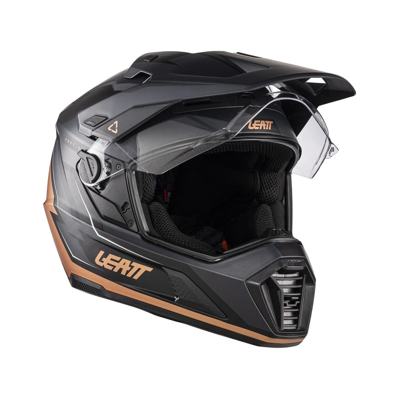 Leatt ADV 7.5 children's motorcycle helmet adventure ECE 22.06 with goggles Black/Bronze