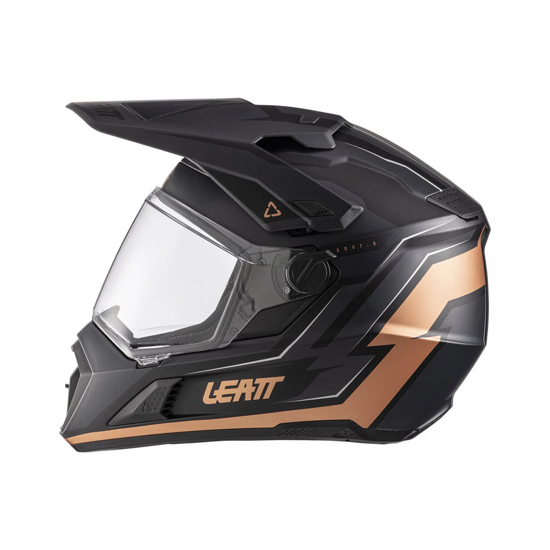 Leatt ADV 7.5 children's motorcycle helmet adventure ECE 22.06 with goggles Black/Bronze