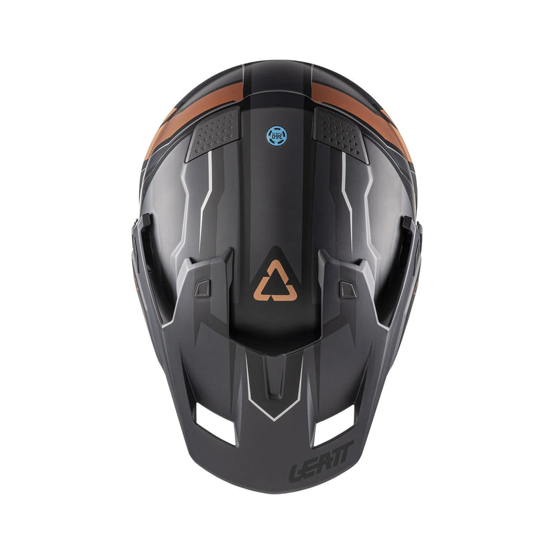 Leatt ADV 7.5 children's motorcycle helmet adventure ECE 22.06 with goggles Black/Bronze