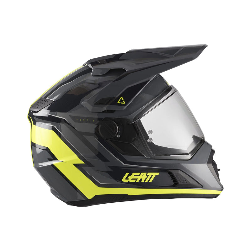 Leatt ADV 7.5 Kinder-Motorradhelm Adventure ECE 22.06 mit Brille, Hi-Viz Gelb