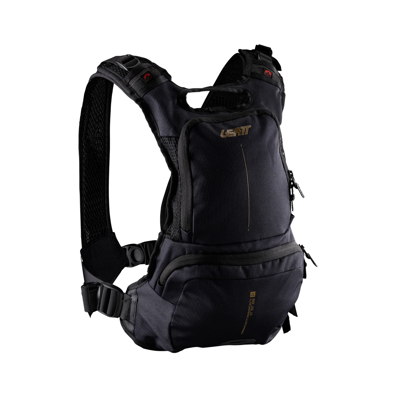 Leatt Hydration MTB Enduro Race 1.5 Rucksack Ghost Black – Leichter MTB Trinkrucksack mit 1,5L Trinkblase