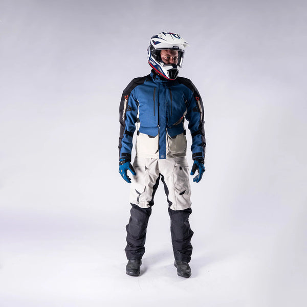 Leatt ADV DriTour 5.5 motorjas waterdicht 20K AA gecertificeerd level 2 protectoren midnight blue