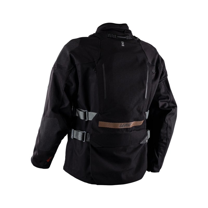 Leatt ADV DriTour 5.5 Motorradjacke, HydraDri EVO 20K wasserdicht, AA-zertifiziert, schwarz/grau