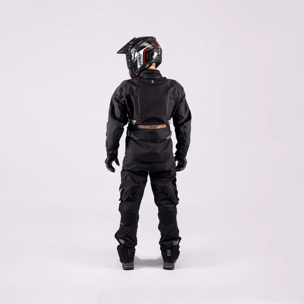 Leatt ADV DriTour 5.5 Motorradjacke, HydraDri EVO 20K wasserdicht, AA-zertifiziert, schwarz/grau