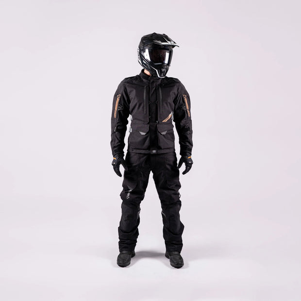 Leatt ADV DriTour 5.5 motorjas HydraDri EVO 20K waterdicht AA gecertificeerd zwart grijs