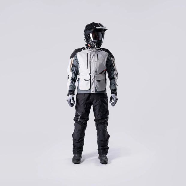 Leatt ADV DriTour 5.5 motorjas waterdicht 20K AA gecertificeerd Steel Grey