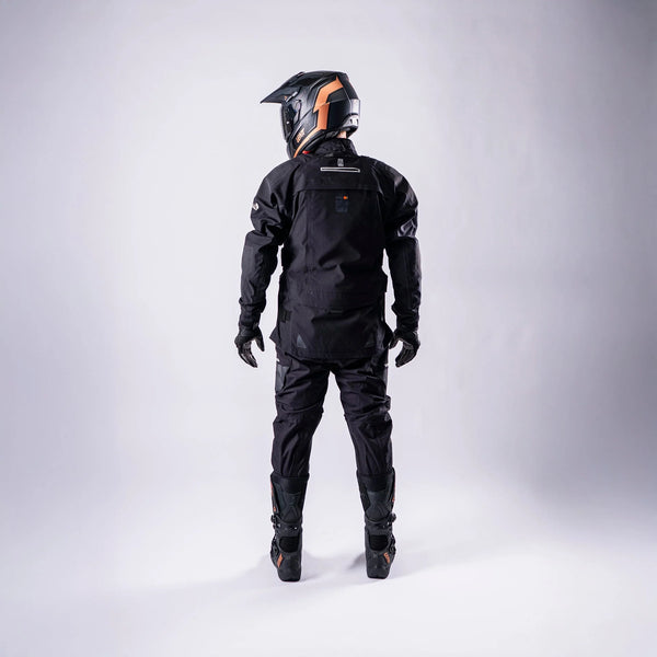 Leatt ADV Rally 7.5 motorjas waterdicht 30K adventure hydradri max zwart grijs