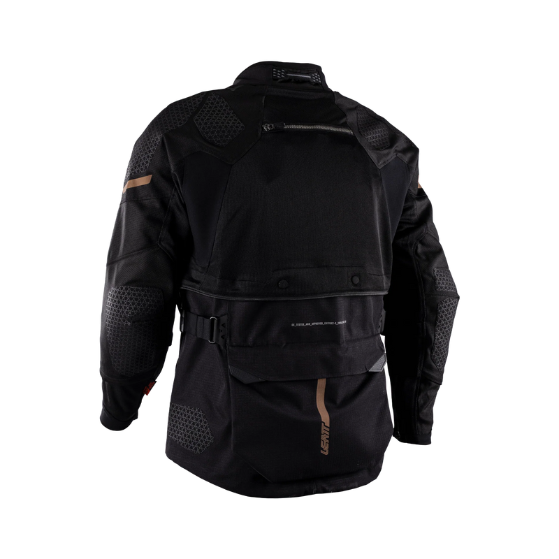 Leatt ADV 8.5 MultiTour Motorradjacke, 35.000 mm wasserdicht, AA-zertifiziert, 5-in-1, schwarz/grau