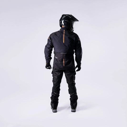 Leatt ADV 8.5 MultiTour Motorradjacke, 35.000 mm wasserdicht, AA-zertifiziert, 5-in-1, schwarz/grau