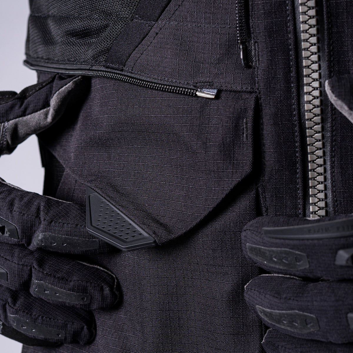 Leatt ADV 8.5 MultiTour Motorradjacke, 35.000 mm wasserdicht, AA-zertifiziert, 5-in-1, schwarz/grau