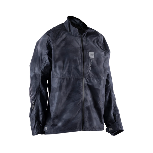 Leatt HydraDri EVO Rain Cover Jacket Camo Black/Grey