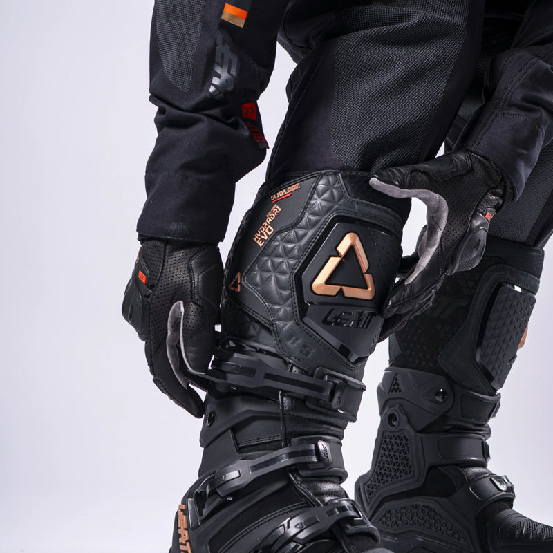 Leatt ADV Rally 7.5 HydraDri 30K Waterproof Adventure Stealth Motorcycle Pants Black/Gray