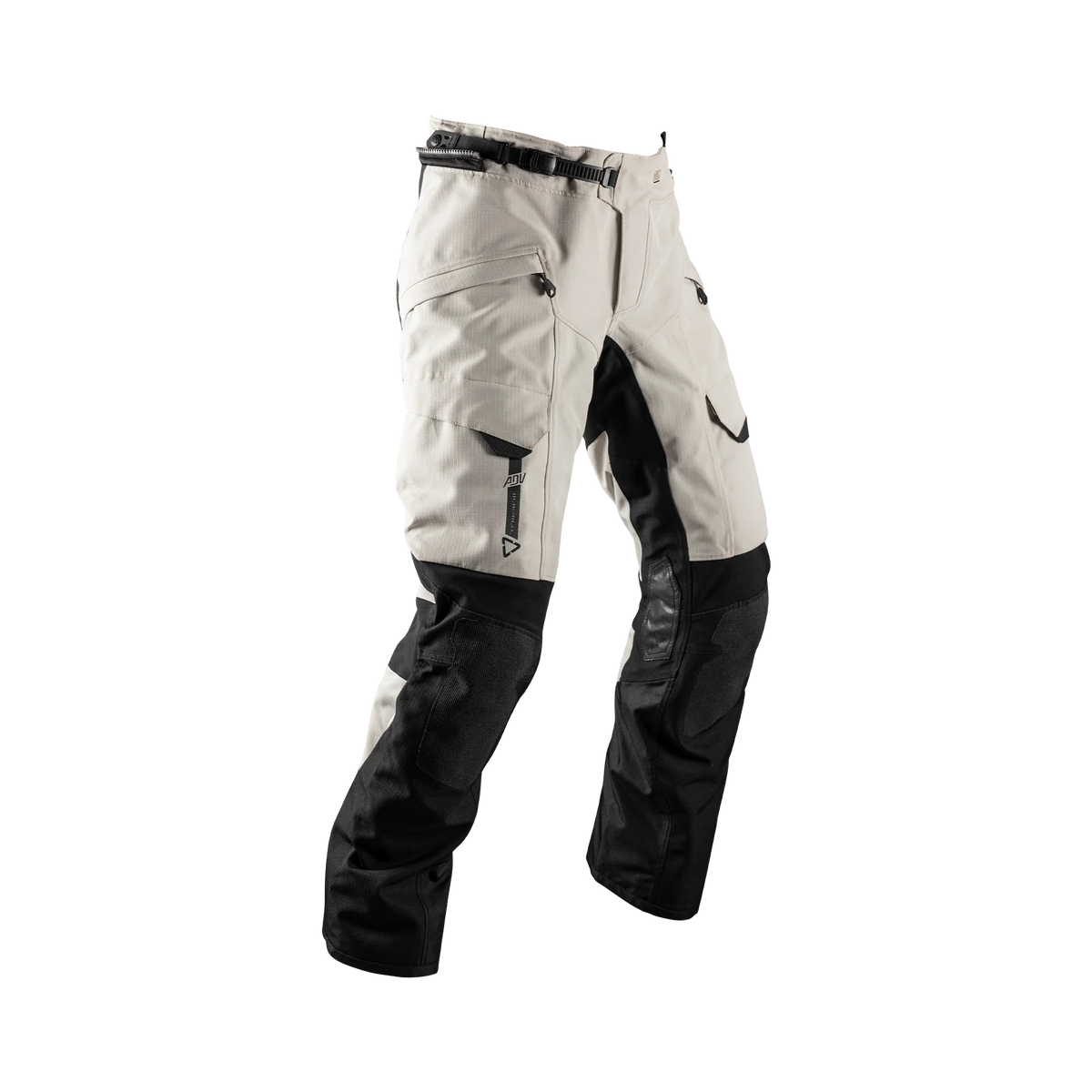 Leatt ADV DriTour 5.5 Motorradhose, wasserdicht, 20.000 mm Wassersäule, AA-Level-2-Protektoren, Sandbraun