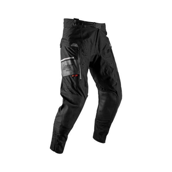 Leatt ADV Rally 7.5 HydraDri 30K Wasserdichte Adventure Stealth Motorradhose Schwarz/Grau