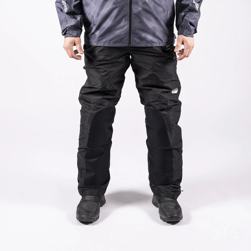 Leatt ADV Rain Cover motorcycle rain pants black waterproof