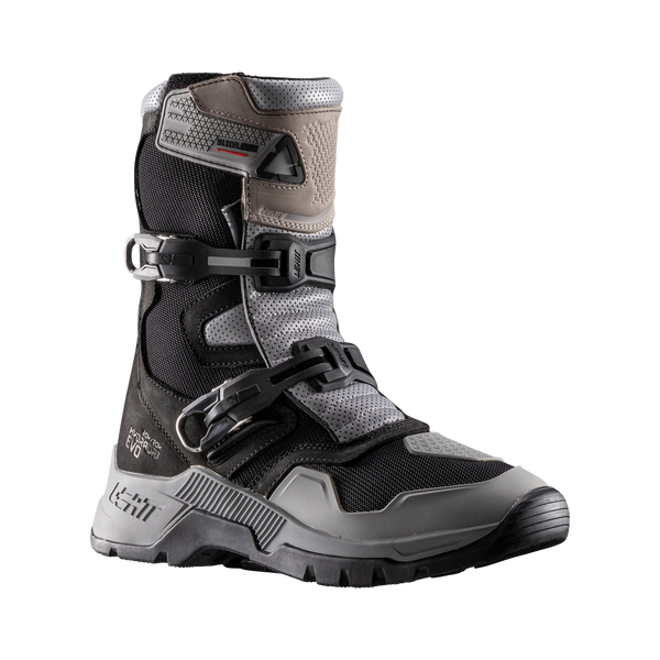 Leatt ADV X-Flow 7.5 Motorradstiefel, belüftet, schwarz-grau, CE-zertifiziert