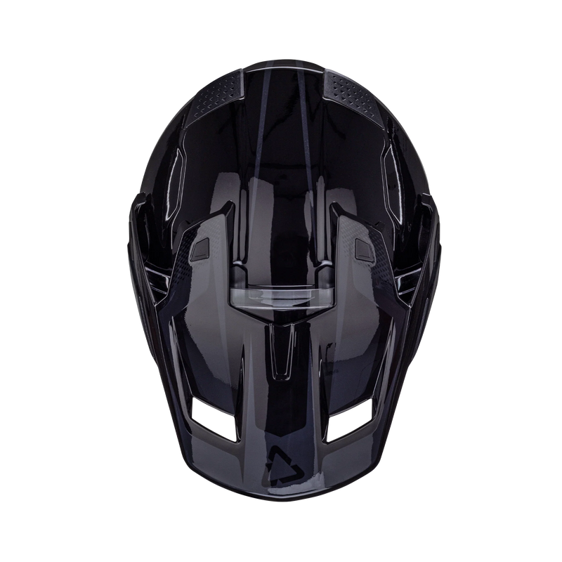 Leatt ADV 8.5 motorcycle helmet kit ECE 22.06 with photochromic visor Stealth Black/Gray