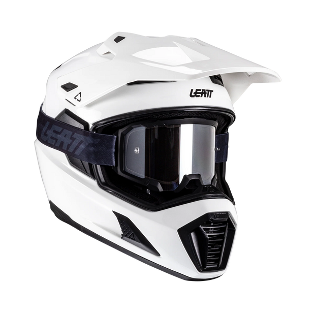 Leatt ADV 8.5 motorhelm adventure ECE 22.06 met photochromic visor Wit